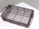 2 Vintage 1950s Heavy Duty Steel Wire Industrial Baskets/totes Distressed Metal Other photo 4