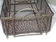2 Vintage 1950s Heavy Duty Steel Wire Industrial Baskets/totes Distressed Metal Other photo 5