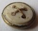 18th Century,  Repoussé,  Bone Back Button With Catgut Shank Buttons photo 3