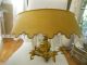 Fabulous Vintage French Italy Mustard Tole Chandelier 5 Lights Chandeliers, Fixtures, Sconces photo 1