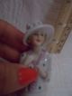Vintage Porcelain Half Doll For Pin Cushions 20 Figurines photo 2