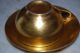 Wonderful Old Gold Painted Art Deco Style Hp Trim Coffee / Tea Cup And Saucer 6 Cups & Saucers photo 6