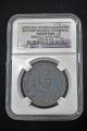 Rare 1881 Zealand Milner & Thompson Token Penny - Uncirculated Ngc Certified Pacific Islands & Oceania photo 1