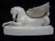 Rare 1800 ' S Belleek Seahorse Shell Vase / Sweetmeat Dish Figurines photo 1