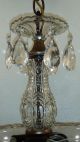 Look Victorian Vintage Glass Chandelier Chandeliers, Fixtures, Sconces photo 1
