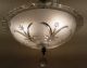 Look Victorian Vintage Glass Chandelier Chandeliers, Fixtures, Sconces photo 2