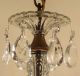 Look Victorian Vintage Glass Chandelier Chandeliers, Fixtures, Sconces photo 5