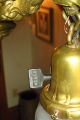 Antique Brass Chandelier Ceiling Light Fixture Chandeliers, Fixtures, Sconces photo 9