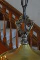 Antique Brass Chandelier Ceiling Light Fixture Chandeliers, Fixtures, Sconces photo 7
