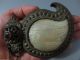 Top Price Antique Ottoman Silver Alloy Belt Buckle - Macedonian - Half - Rare Islamic photo 1