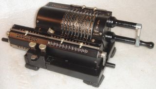 1935 Rare Antique Odhner 7 Facit S Pin - Wheel Calculator Arithmometer photo