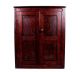 Antique Victorian Cupboard Cabinet Pantry Rustic Farmhouse Country Kitchen Pine 1800-1899 photo 1