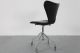 Office Leather Chair 3117 By Arne Jacobsen For Fritz Hansen 60s | Büro Drehstuhl 1900-1950 photo 4