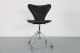 Office Leather Chair 3117 By Arne Jacobsen For Fritz Hansen 60s | Büro Drehstuhl 1900-1950 photo 8