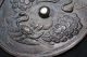 Antique Korean Joseon Dynasty Crane Bronze Mirror Korea photo 2