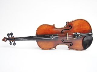 Nicolaus Amatus Fetis Cremona Violin Mop Inlay Pfretzschner Bow photo