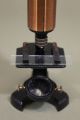 Antique 19thc Miniature Travel Scientific Microscope W/ Case.  Nr Microscopes & Lab Equipment photo 4