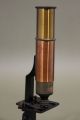 Antique 19thc Miniature Travel Scientific Microscope W/ Case.  Nr Microscopes & Lab Equipment photo 8