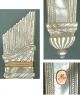 Antique Mother Of Pearl Palais Royal Needle Case W/ Unusual Seal Circa 1820 Needles & Cases photo 2