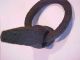 Antique Hand Forged Iron Spike With Ring - Logging? Farm Tool Primitives photo 7