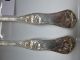 Antique 1881 Rogers Dinner Forks (2) Briar Rose/cliff Pattern 1910 `2 Flatware & Silverware photo 5
