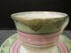 Royal Stafford England Bone Teacup Saucer Pink Green Gold Filigree 8166 Cups & Saucers photo 3