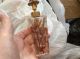 Vintage Jeweled Perfume Bottle Amethyst Rhinestone Top 5 In.  Tall - Perfume Bottles photo 6