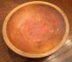 Primitive Footed Wooden Dough Bowl 11 Inch Oval Wood Frigidaire Commemorative - Primitives photo 1