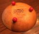 Primitive Footed Wooden Dough Bowl 11 Inch Oval Wood Frigidaire Commemorative - Primitives photo 4