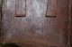 Antique Primitive Leather Sachel Pa Dutch Good Luck Symbol Signed Reading Pa Primitives photo 2