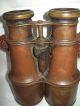 Vintage Brass Binoculars - 1930 Era - Uncleaned Not Branded Great To Restore Other photo 5