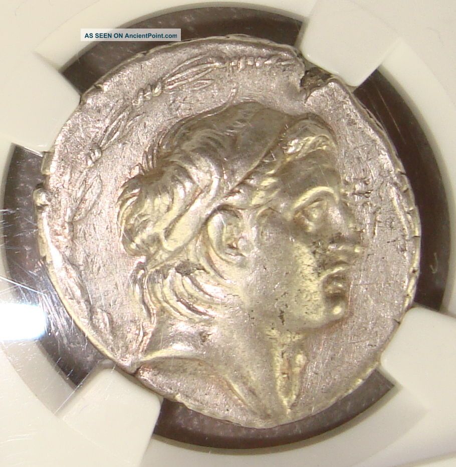 162 - 150 Bc Seleucid Kingdom Ancient Greek Silver Tetradrachm Ngc Xf Fine Style Greek photo