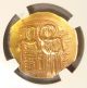 1222 - 1254 Ad John Iii Ancient Byzantine Gold Hyperpyron Ngc Choice Xf 4/5 3/5 Byzantine photo 1