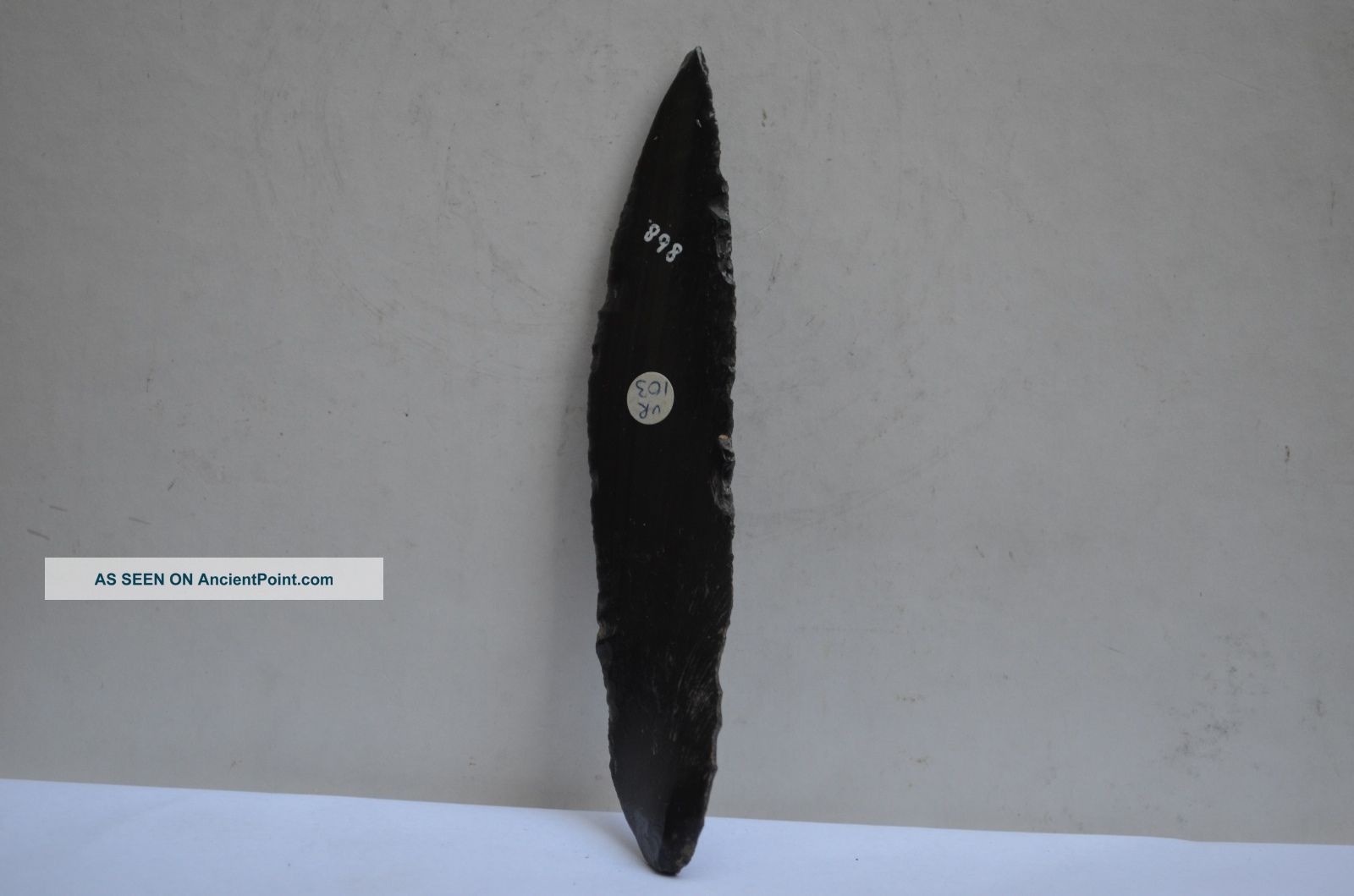 Rare Pre Columbian Obsidian Large Knife/ Tool,  Teotihuacan,  Mexico The Americas photo