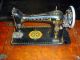 Vtg Hand Crank Treadle Singer 66k 1907 - 1920 Sewing Machine Cabinet Sewing Machines photo 7