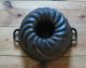 Rare Medium Antique Cast Iron Bundt Pan From Germany 2828 G Other photo 1