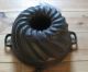 Rare Medium Antique Cast Iron Bundt Pan From Germany 2828 G Other photo 2