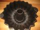 Rare Antique Cast Iron Bundt Pan From Germany 3387 G Other photo 5