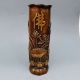 Chinese Bronze Handwork Carved Lotus &  佛  Brush Pots - - - Incense Barrels Brush Pots photo 1
