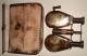Solid Brass Nautical Collectable Binacular With Leather Case (cz) Telescopes photo 2