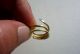 Ancient Roman Pure Gold 23k Snake Ring Byzantine photo 3