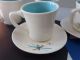 Awesome Salem Mid Century Modern & 2 Tone Coffee Cups Atomic Turquoise Originals Mid-Century Modernism photo 2