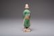 Antique Chinese Ming Dynasty Glazed & Painted Pottery Gentleman Statue - 1368 Ad Far Eastern photo 2