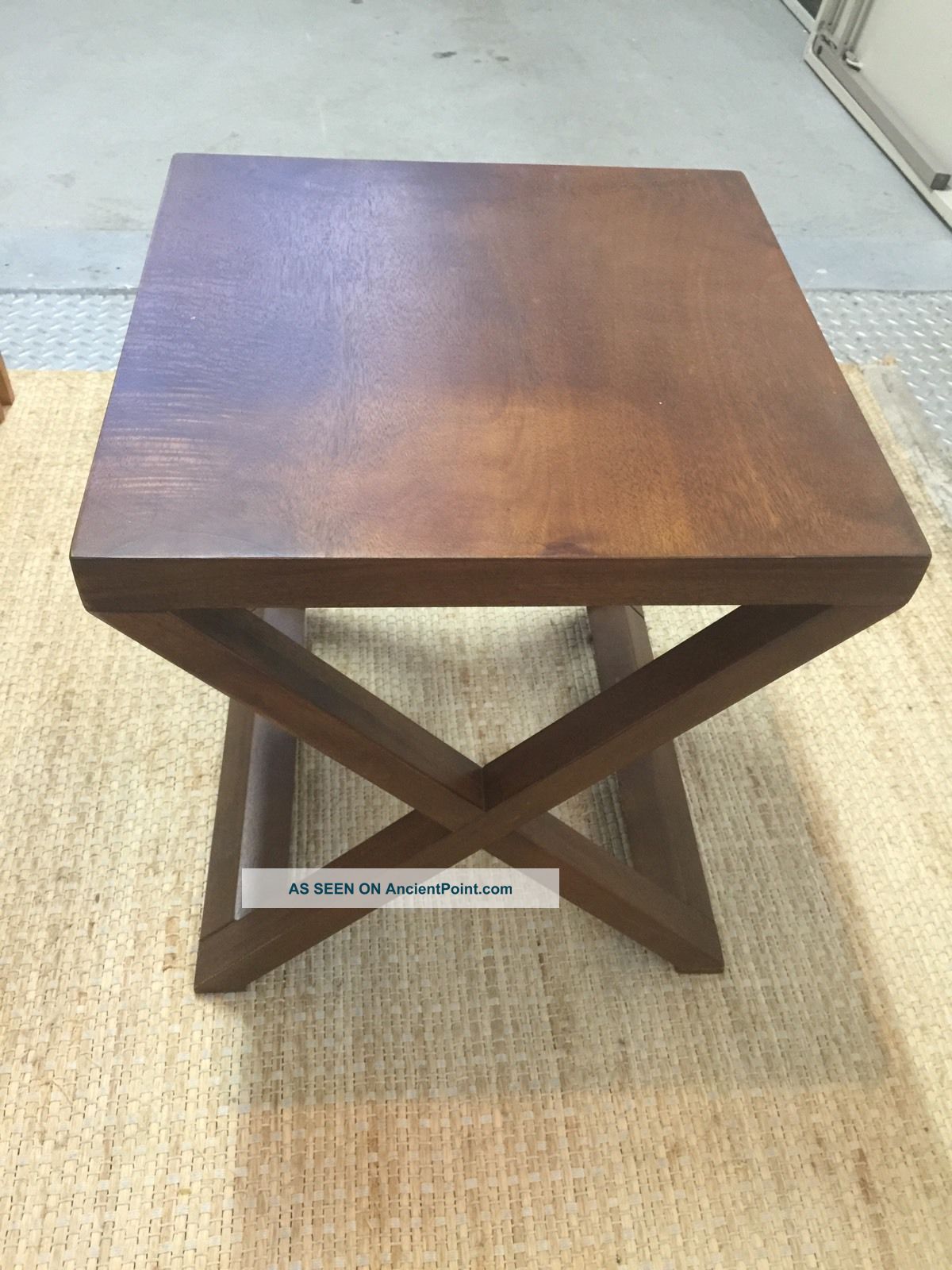 Design Center Furniture Mid Century Danish Modern Victoria Hagan Side End Table Mid-Century Modernism photo