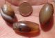 27mm Antique Rare Banded Western Asian Agate Bead Pakistan Afghanistan Near Eastern photo 2