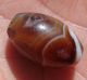 21mm Antique Rare Banded Western Asian Agate Bead Pakistan Afghanistan Near Eastern photo 2