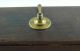 Antique Brass Jeweler ' S / Miner ' S Travelling Scale In Wooden Box With Weights Scales photo 5