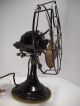 Antique / Vintage Robbins & Myers Brass Blade Fan Cast Iron 3 Speed Oscillating Other photo 5
