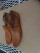 Old Wooden Mens J&v Hinged Shoe Lasts From The 1950 ' S Size 9a - Industrial Molds photo 1