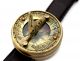 Brass Wrist Sundial Compass - Navitron Steampunk Wrist Sundial Offer 5x Compasses photo 1
